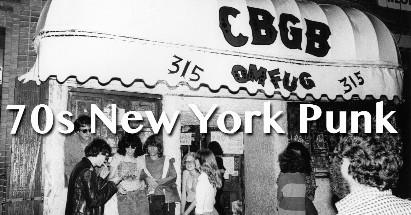 US 70s New York Punk｜ロック好きの行き着く先は… by フレ