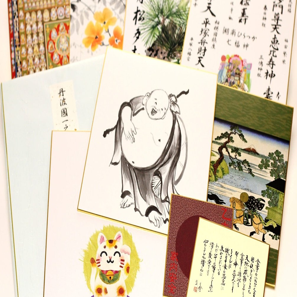 色紙 絵柄は書画からアニメキャラクターまで 立色紙 も大人気 京都 谷口松雄堂 御朱印帳ソムリエ Mr わこもん 御朱印帳 のatozをあなたに伝えたい Note