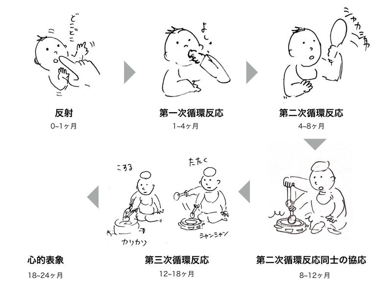 ピアジェ の 認知 発達 理論