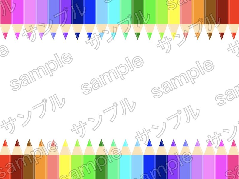 フリー素材 カラフル色鉛筆背景 フレーム Designbeginner Note フリー素材 カラフル色鉛筆背景 フレーム Designbeginner Note