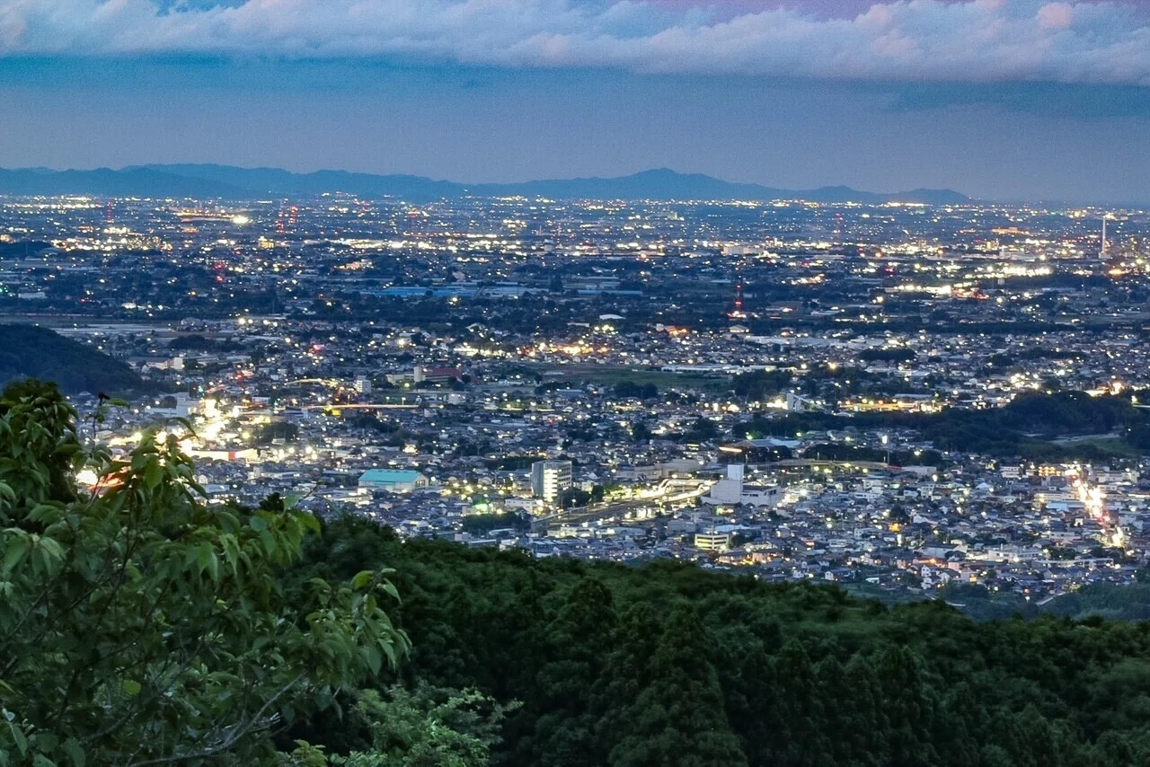夜景が綺麗に見えるまち｜寄居まちづくりNOTE