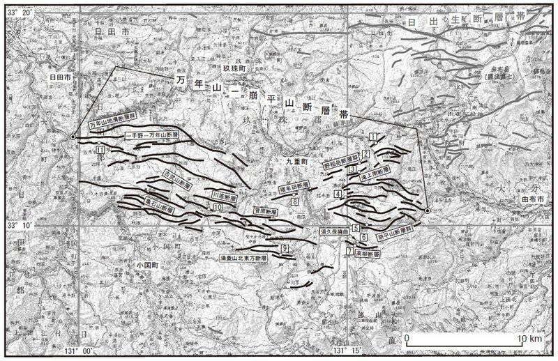 43_万年山－崩平山断層帯位置図02