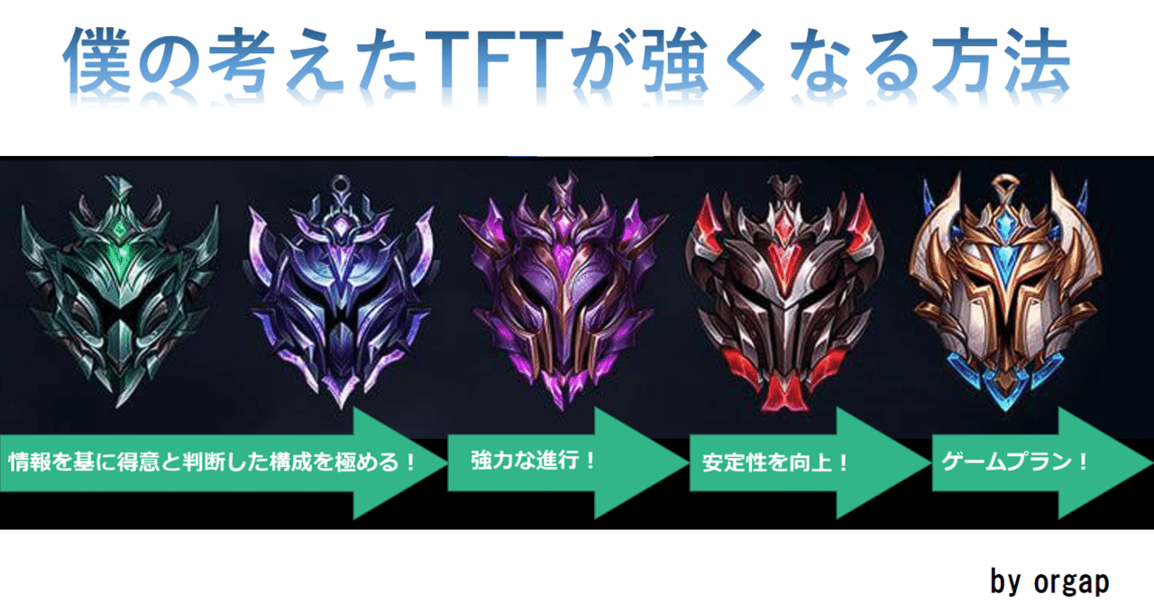 僕の考えたtftが強くなる方法 Orgap Note