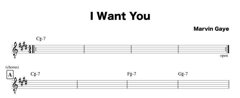 I_Want_You_コード