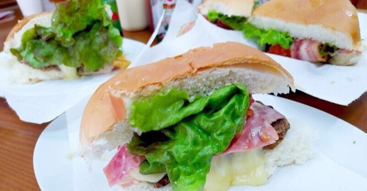名古屋探訪記2 朝食にブラジル人街にある素朴な巨大バーガーを食べたよ 愛知県岩倉市 ミスターチュロス じょいっこ Note