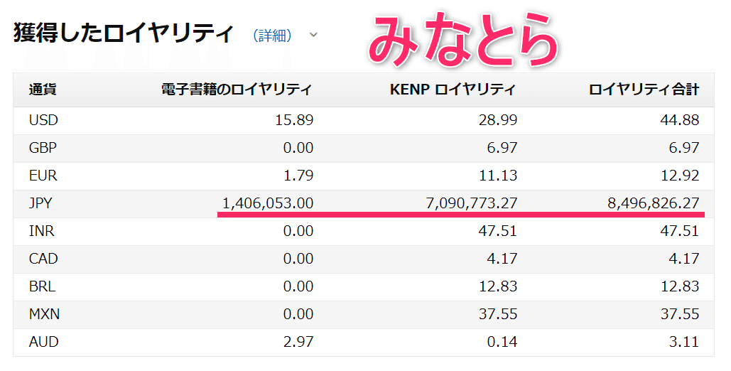 kindle実績