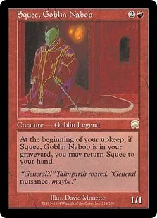 EDH】《エインジー・ファルケンラス》没カード考察 - 《ゴブリンの太守