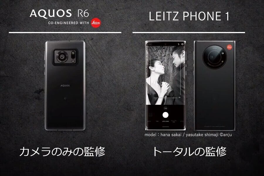 Leitz Phone 1｣こそがカメラファンをターゲットにしている。｢AQUOS R6｣との違いまとめ - すまほん!!