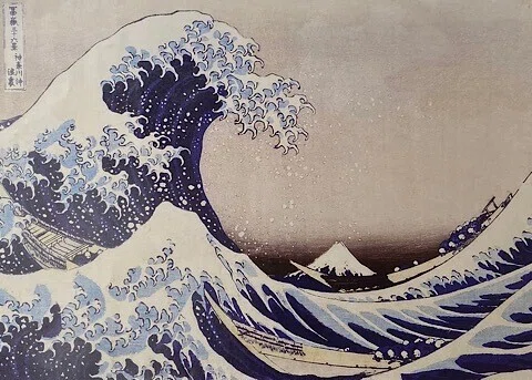青色と出会った北斎！世界で2番目に有名な絵｜戸川みゆき