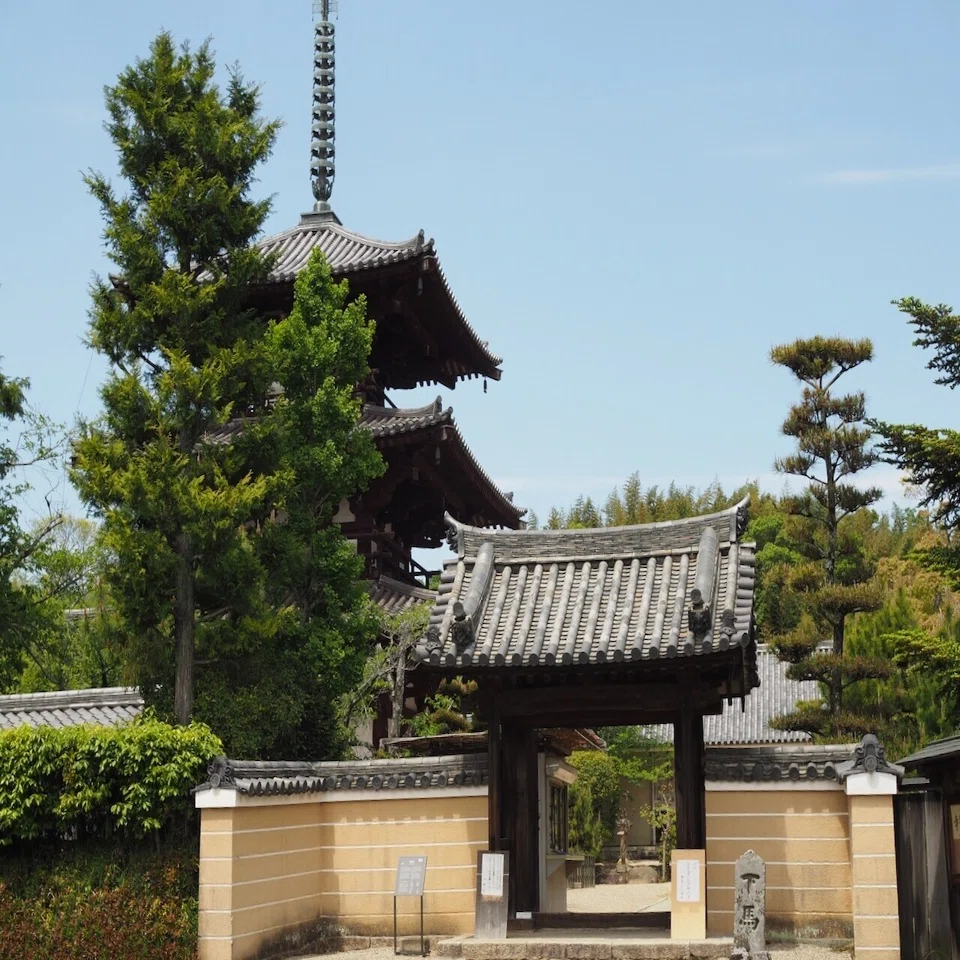 法輪寺、法起寺｜♭のぶ