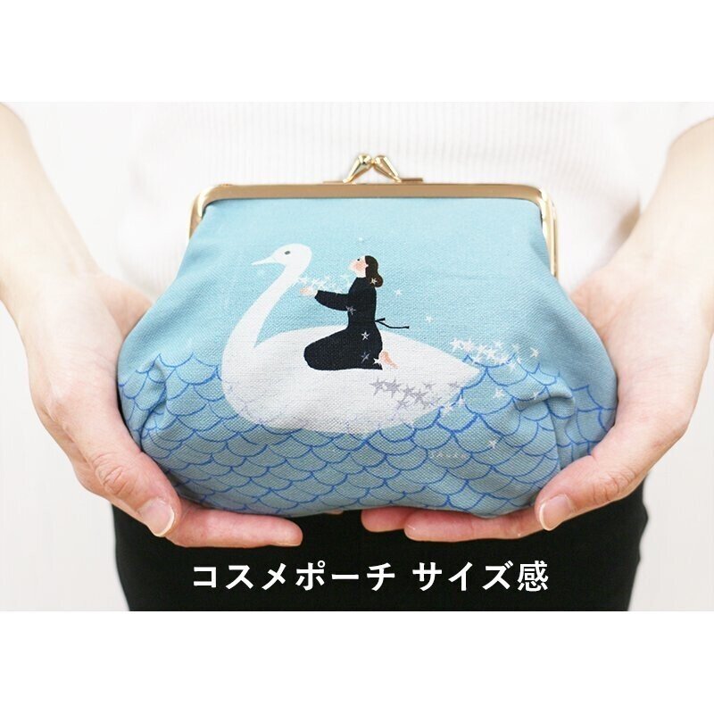 帆布 がまぐちコスメポーチ 表現社 Cozyca Products Note 帆布 がまぐちコスメポーチ 表現社 Cozyca Products Note