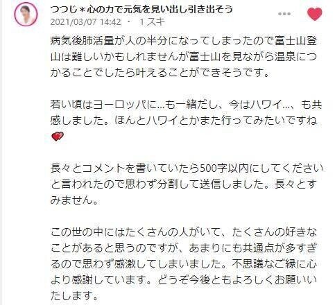 ツツジコメント④
