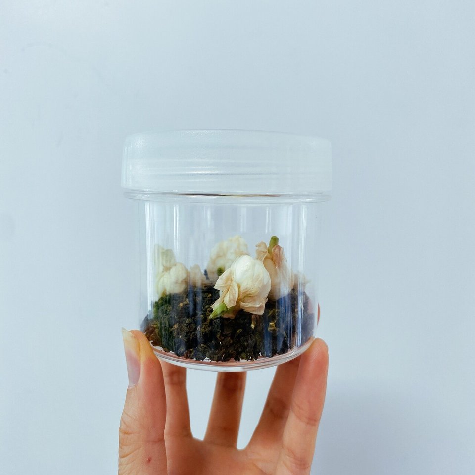 自家製ジャスミン茶を作る｜mana