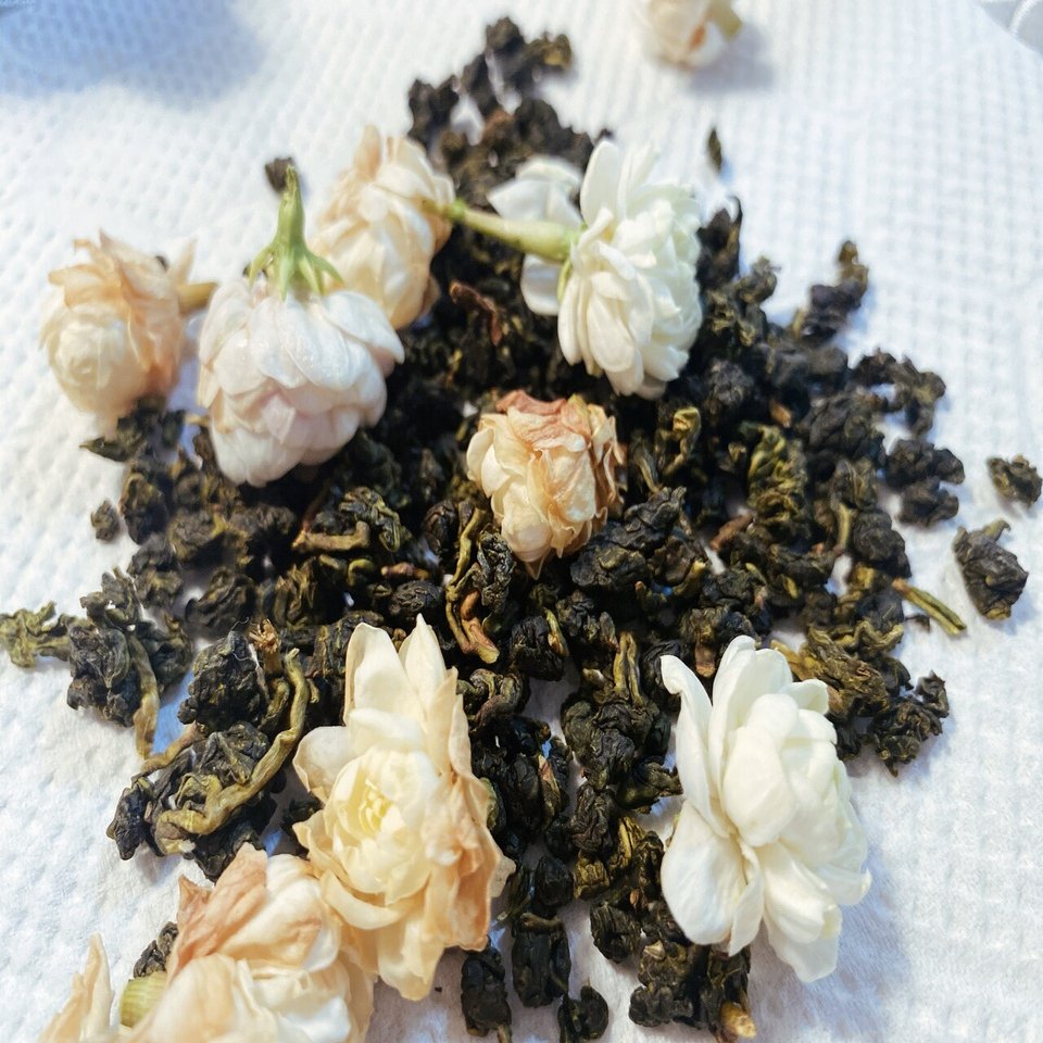 自家製ジャスミン茶を作る｜mana