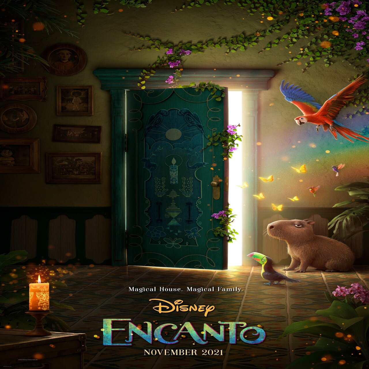 ウォルト ディズニー アニメーションスタジオ21年最新作 Encanto ミラベルと魔法だらけの家 ビジュアル トレーラー解禁 ネジムラ アニメ映画ライター Note