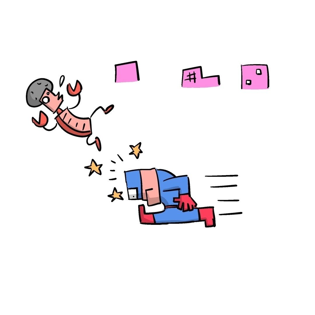 頭突き炸裂 ヲシダ Note