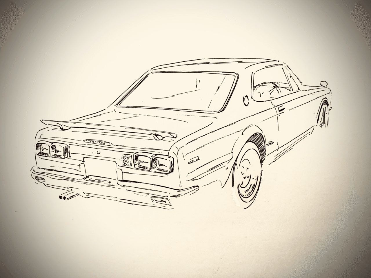 クルマ イラスト ハコスカ Nogtac Note クルマ イラスト ハコスカ Nogtac Note