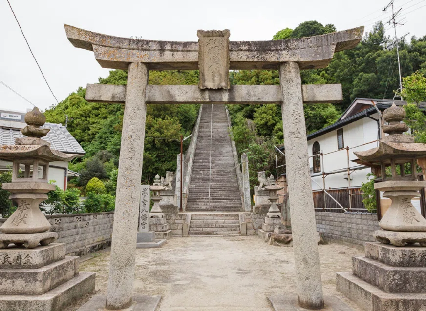 田尻八幡鳥居