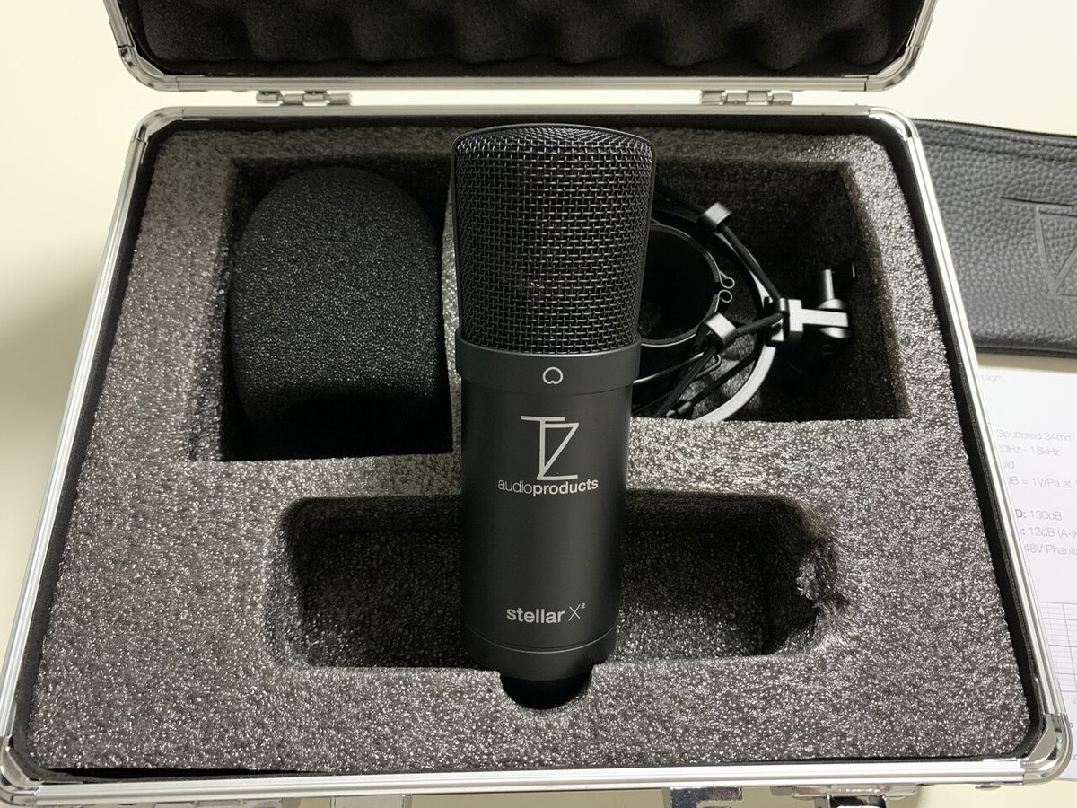 【日本産】 マイクレビュー】Stellar X2｜レコラボnote店 配信機器・PA機器・レコーディング機器