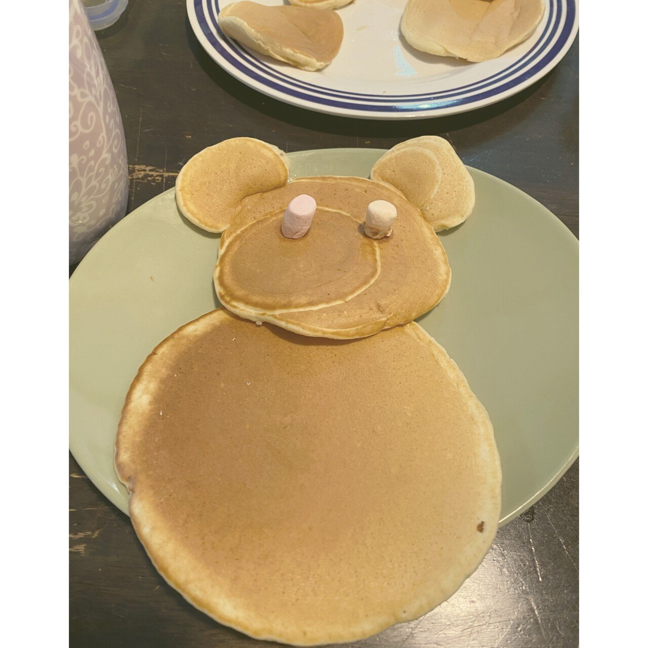 娘が今朝作ってくれたホットケーキ 今日1日かけて動画編集にかかりきり 先ほどサムネも作って終わらせました が 実績がないのでテスト用 やはり趣味にとどめておいた方が良いのか悶々としています 副業にしては ひなた とりこ Note