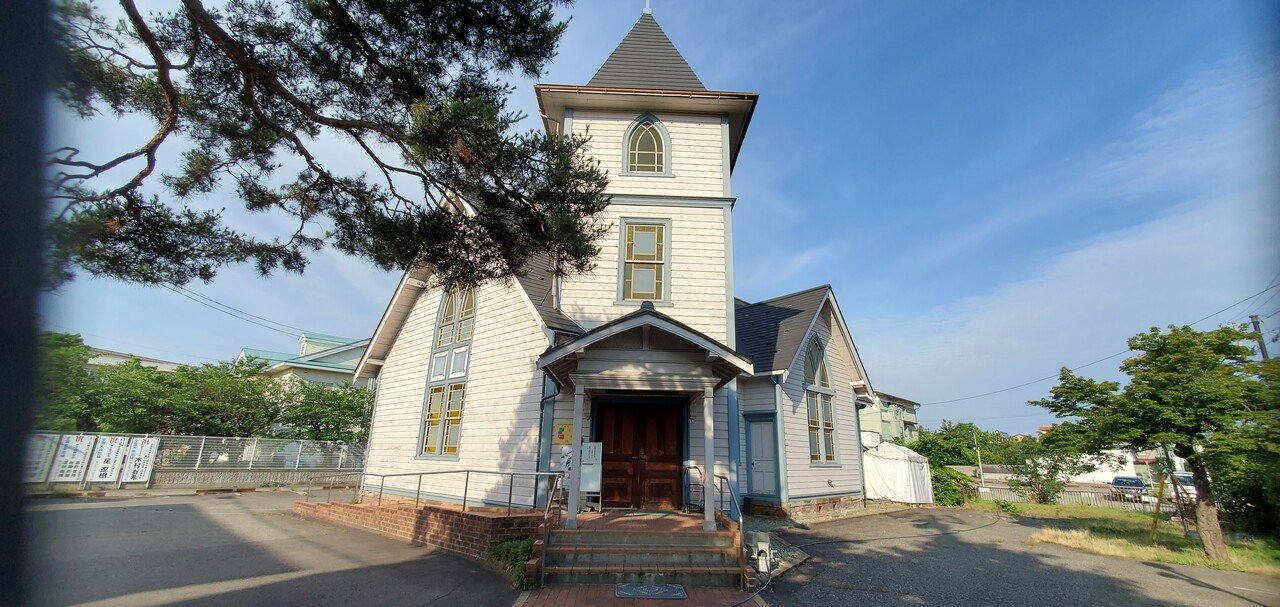 野口英世とヨネ子と日本基督教団若松栄町教会 散歩ぷらり Note