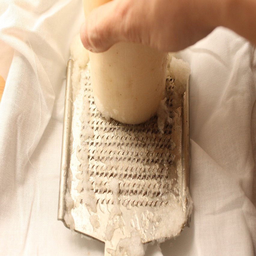道具コラム おろし金と大根おろしの作り方 樋口直哉 Travelingfoodlab Note