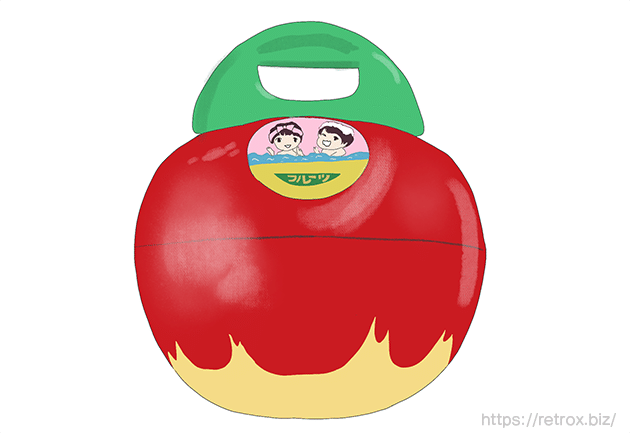 昭和のヒットおもちゃ りんごちゃんおふろセット|トロッコ 昭和のヒットおもちゃ りんごちゃんおふろセット|トロッコ