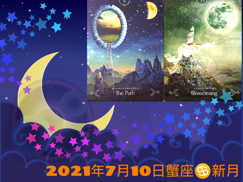 21年 7月10日蟹座 新月リーディング 霙 ミゾレ Note
