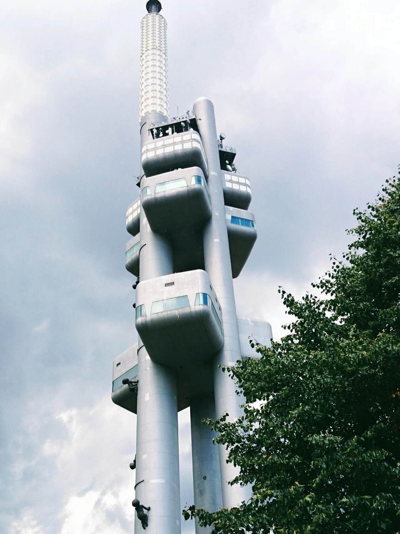 チェコ ［百塔の街プラハ ］ ホーロー看板 アンティーク チェコ ［百塔