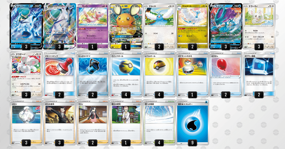 シティリーグs3 3 1 9位 チルタリス白馬で遊んできた Tokei Note