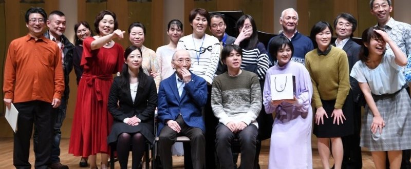 ハクジュホール「新しい合唱団第16回演奏会」田中信昭指揮、ピアノ中嶋香