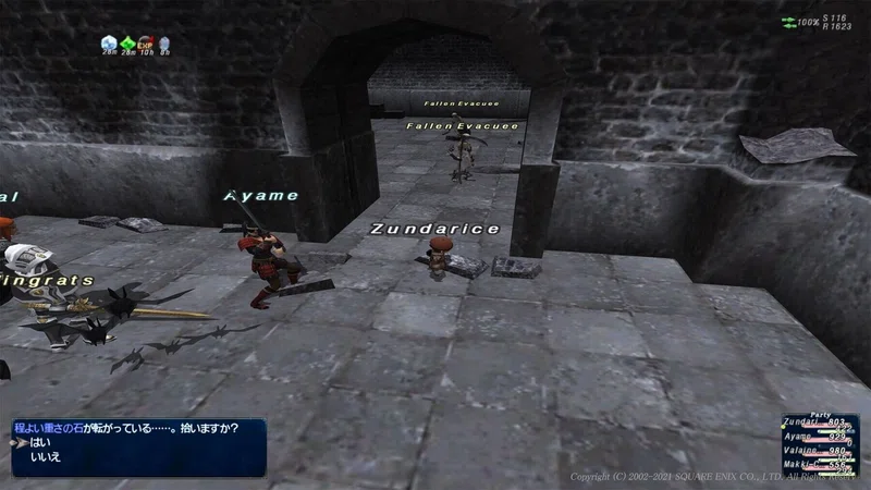 Ff11プレイ記録17 限界への挑戦 Zunda An Note