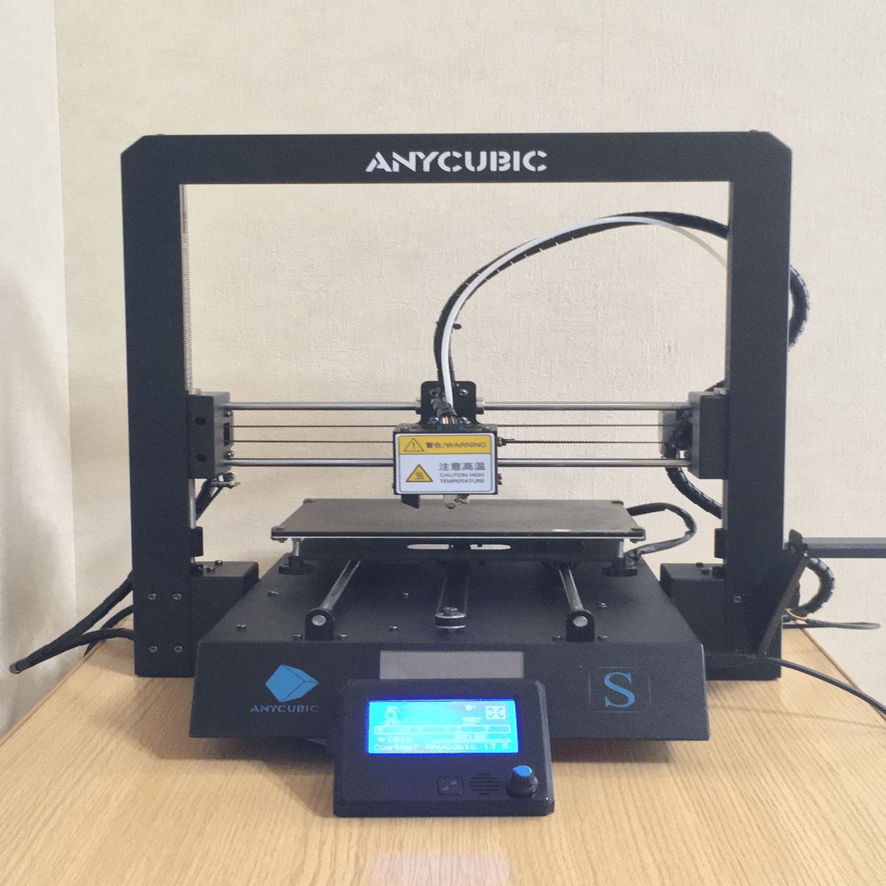 Anycubic i3 MEGA-S 稼働準備。そうそうにLCDへ換装｜鳥ゴリラ