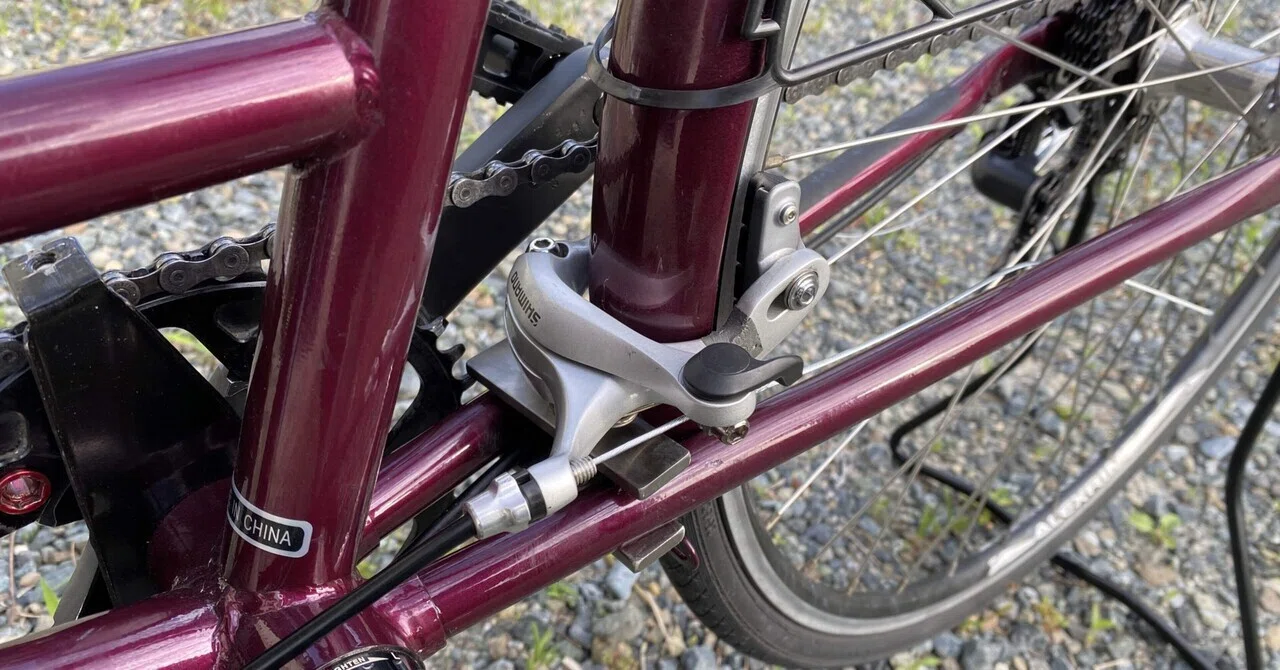 引き取り限定‼️シャコタンチャリ リアブレーキついてます！ SHIMANO 「シマノ」 105 BR-5810-F ダイレクトマウントキャリパー