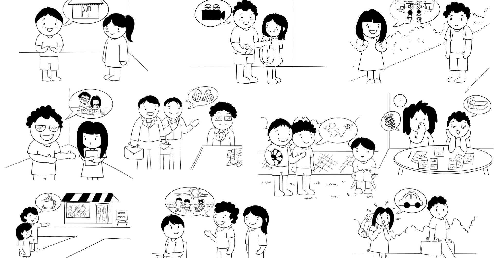 絵カード 日本語初級文型 ませんか 日本語net Note