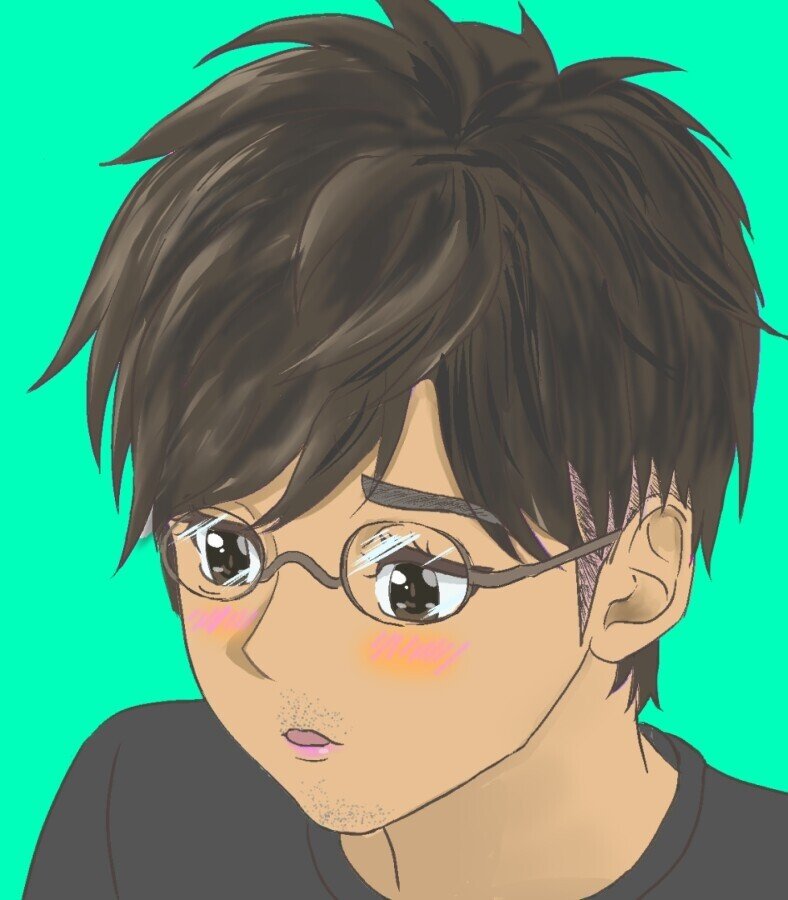 斜め上フカンの自分のイラストを描いてみた Nepia Infinity Note 斜め上フカンの自分のイラストを描いてみた Nepia Infinity Note