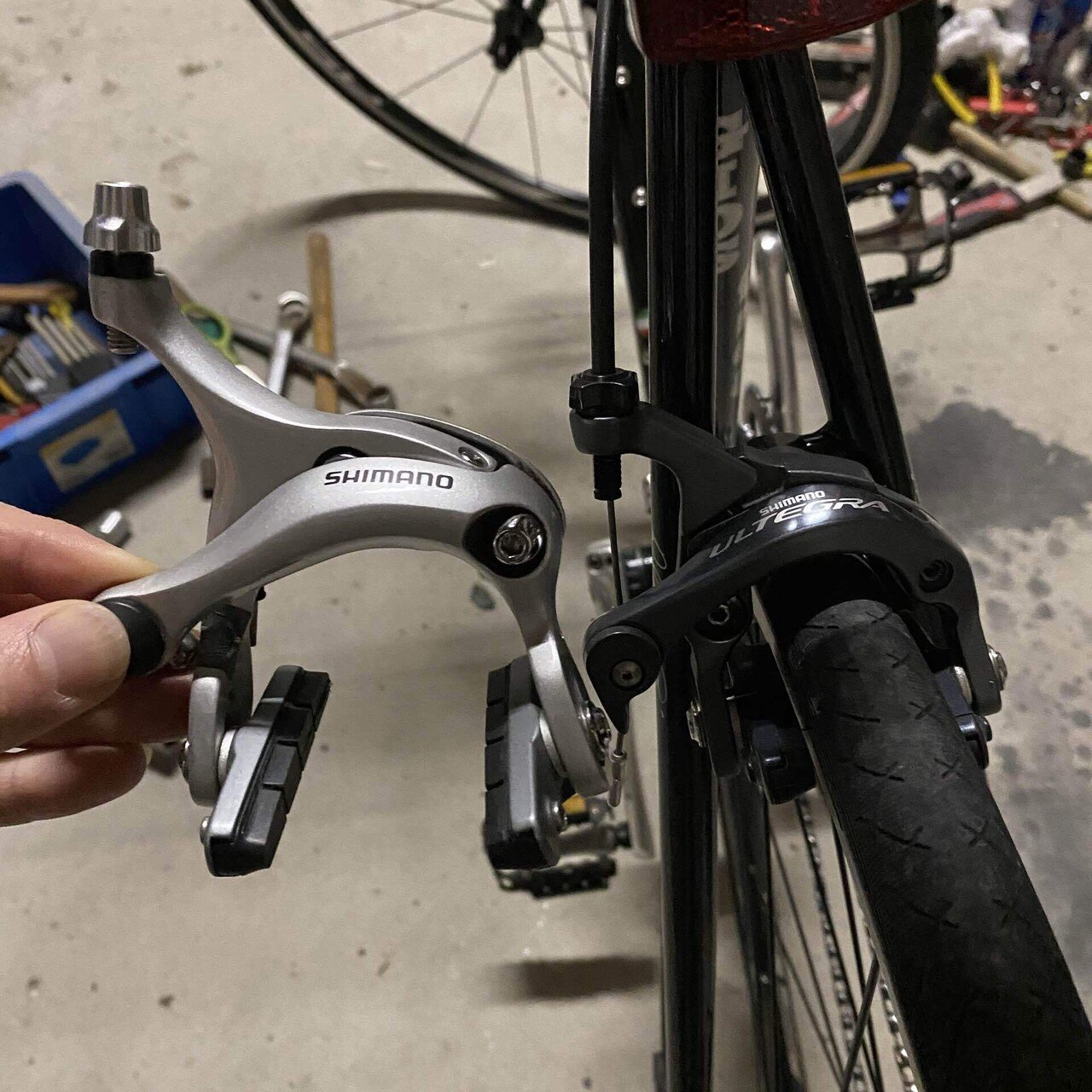 010 世界最速のママチャリ計画『リアブレーキ交換編（キャリパー