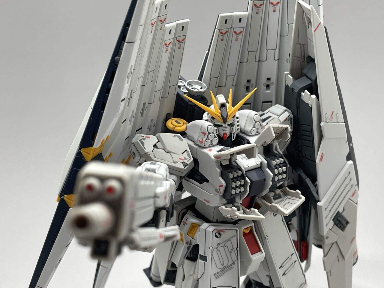 RG νガンダム HWS ダブルフィン・ファンネル｜fredy_1974