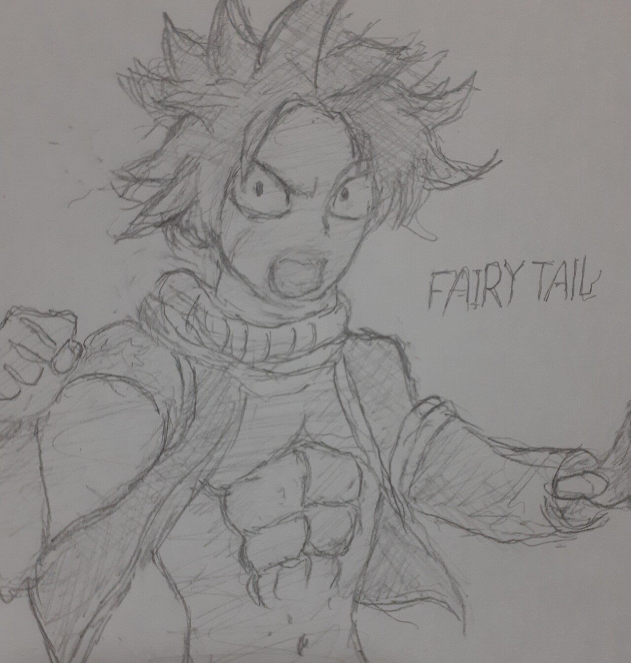 ひさしぶりに描いてみたら こんなものだった Fairy Tailは パチスロで少しだけやったことがあるけど キャラの名前までは覚えてはいない 二時間以上かかってこの程度かよ 模写能力も落ちた おまえ Note