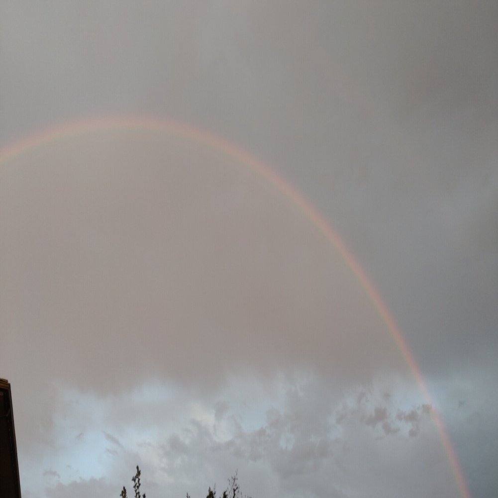 雷雨のあとのダブルレインボー Soufu そうふ Note