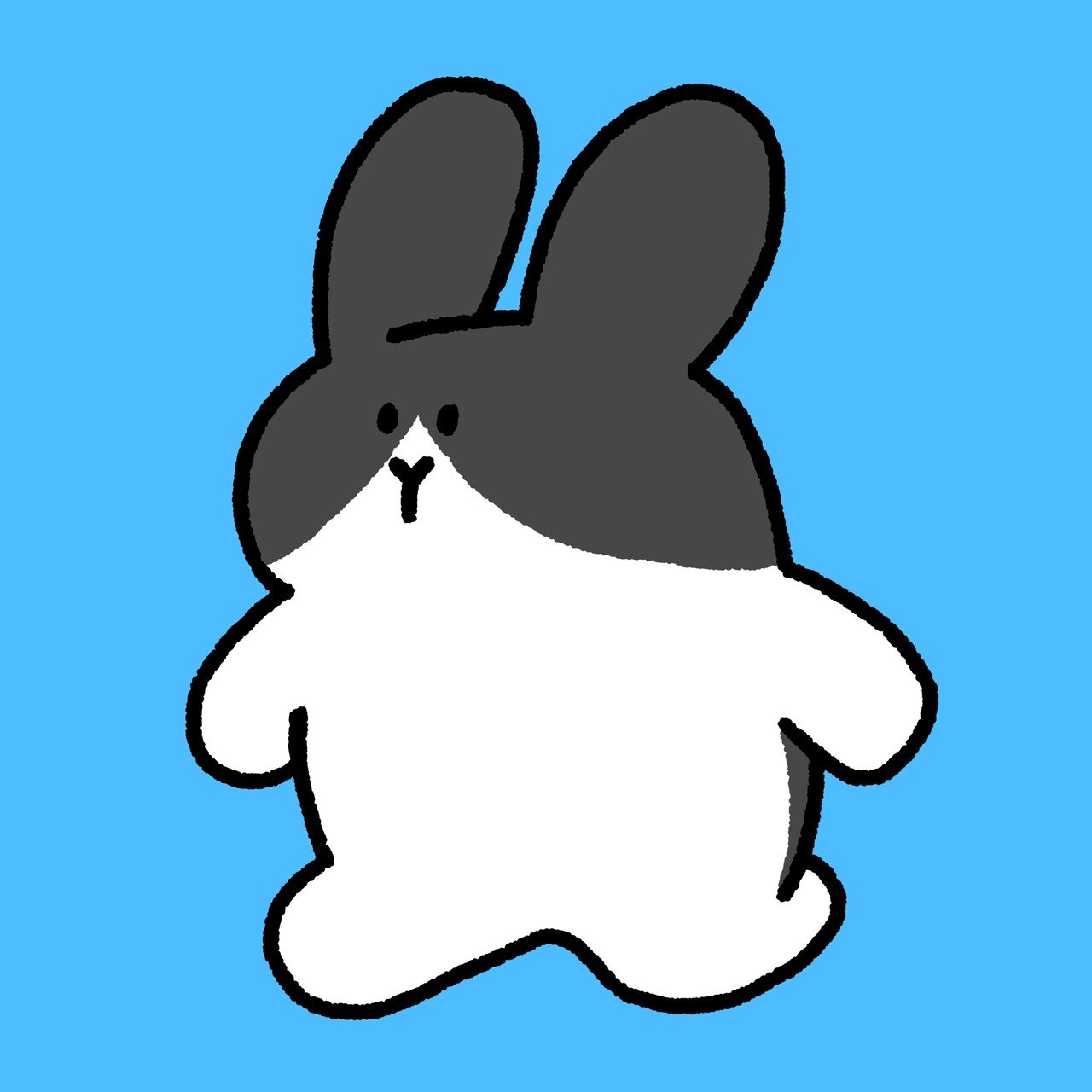 投稿するときに#ハッシュタグをたくさんつけよう(ウサギいっぱい)(100