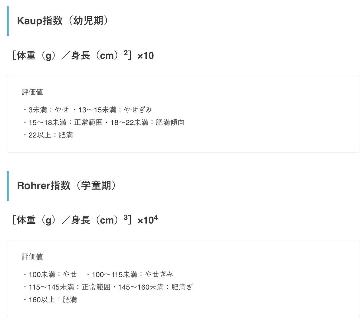 身体計測と成長の評価｜RIKUTO