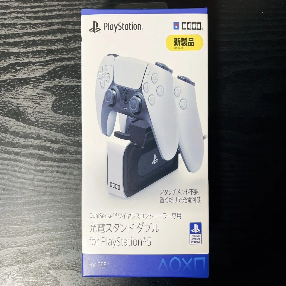 PS5】HORIのコントローラースタンドのフィット感が凄い！｜moto_takigawa