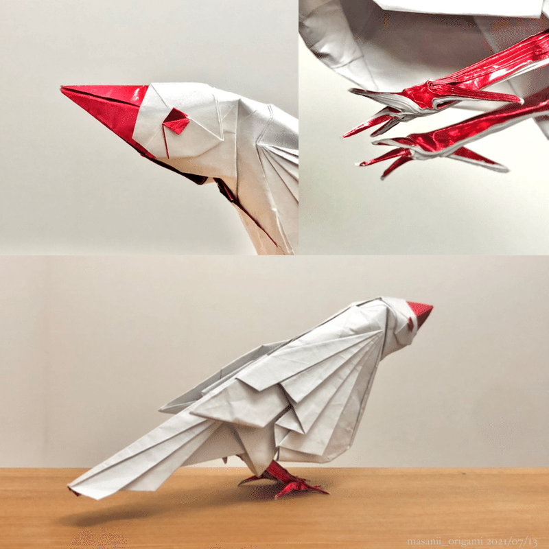 最速 折り紙 鳥 難しい