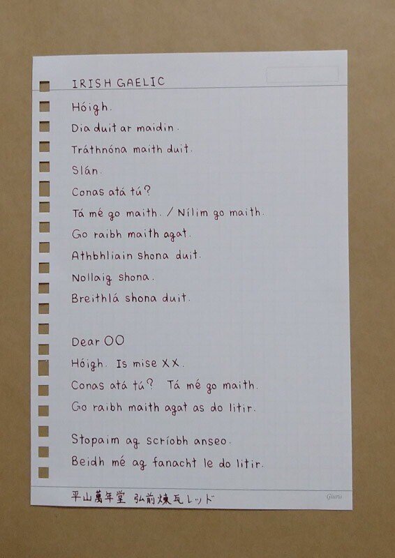 アイルランド・ゲール語辞典 Amazon.co.jp: ゲ-ル語基礎1500語: アイルランド : 三橋 敦子: 本