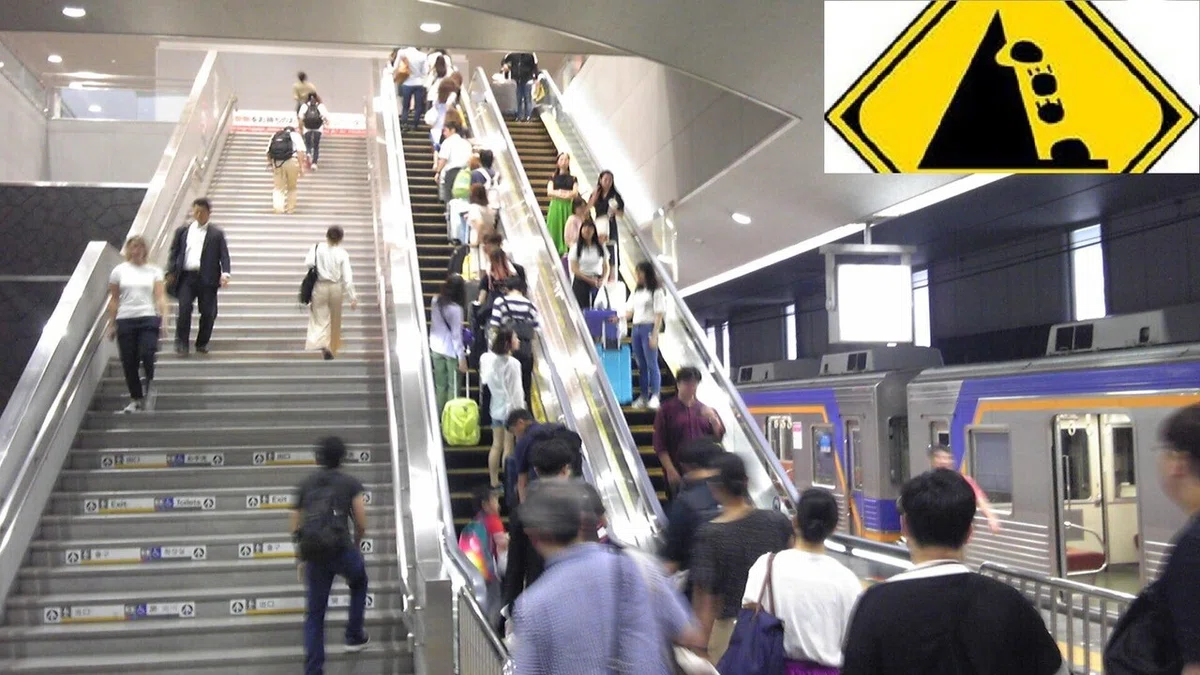 関空駅エスカレーター