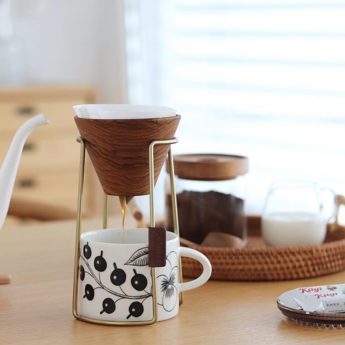 おうち時間を豊かにするおしゃれなデザインのコーヒードリッパー