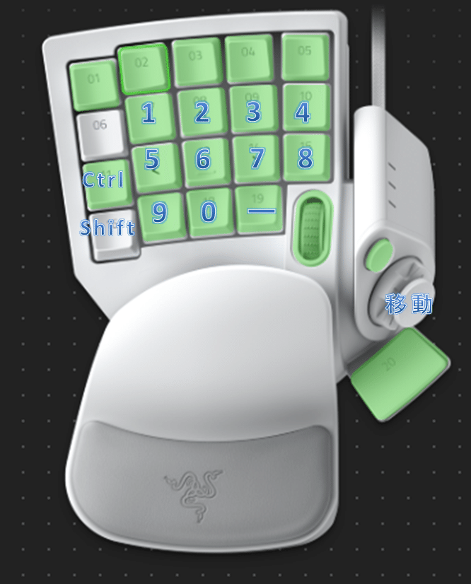 Razer Tarutaros Pro ロジクール G604 設定ーfinal Fantasy Xiv 赤魔道士ー Cranberry Love Note