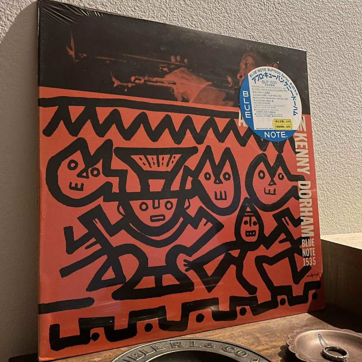 Enigmaticboys dinar DAY 35：「憧れ」 AFRO-CUBAN KENNY DORHAM BLUE NOTE 1535｜アイ/ 群馬 高崎 ジャズ喫茶「藏人」