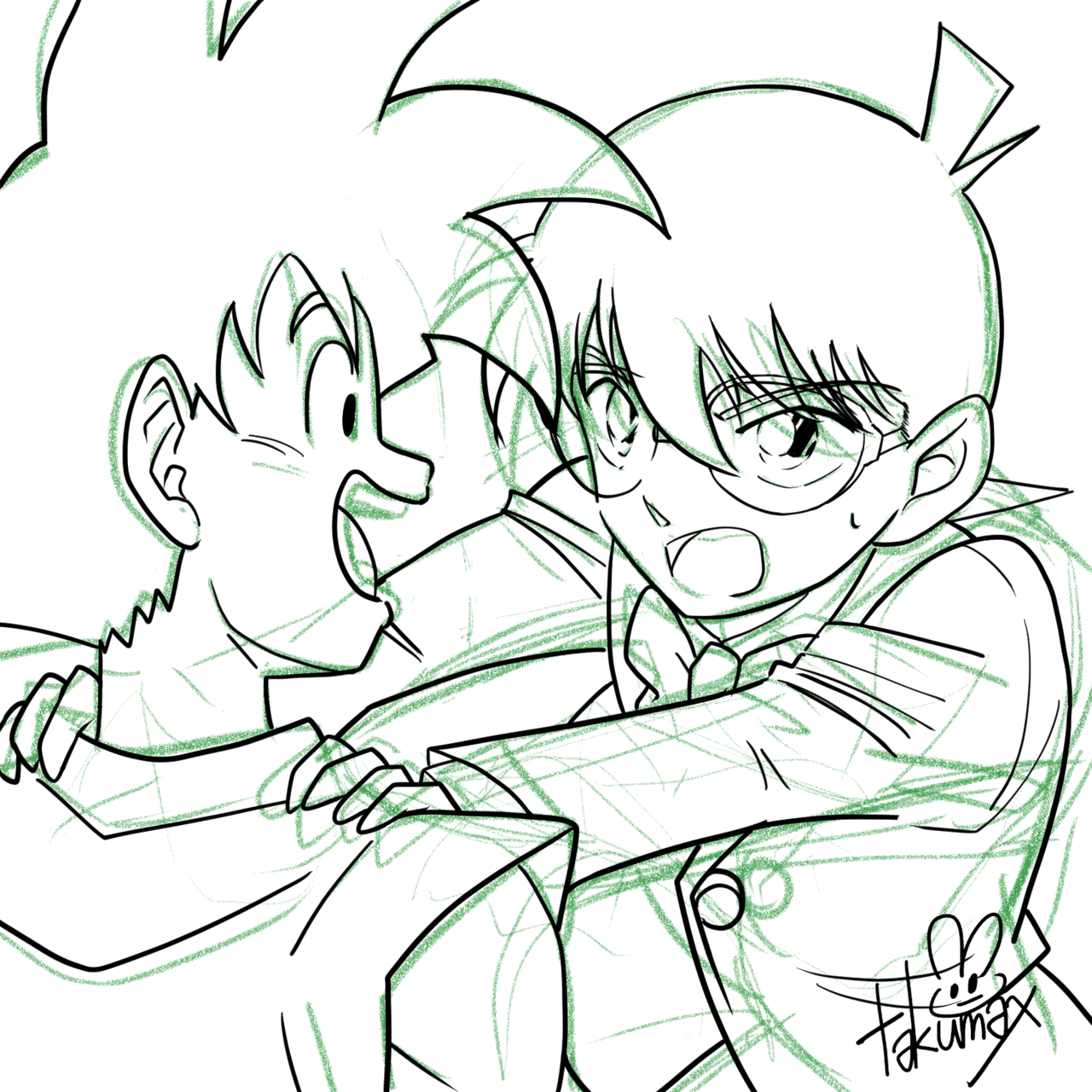 ドラゴンボールGT✖︎名探偵コナン｜takumax_zk